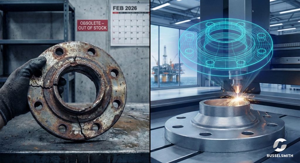 Additive Manufacturing of Legacy Parts in Oil and Gas